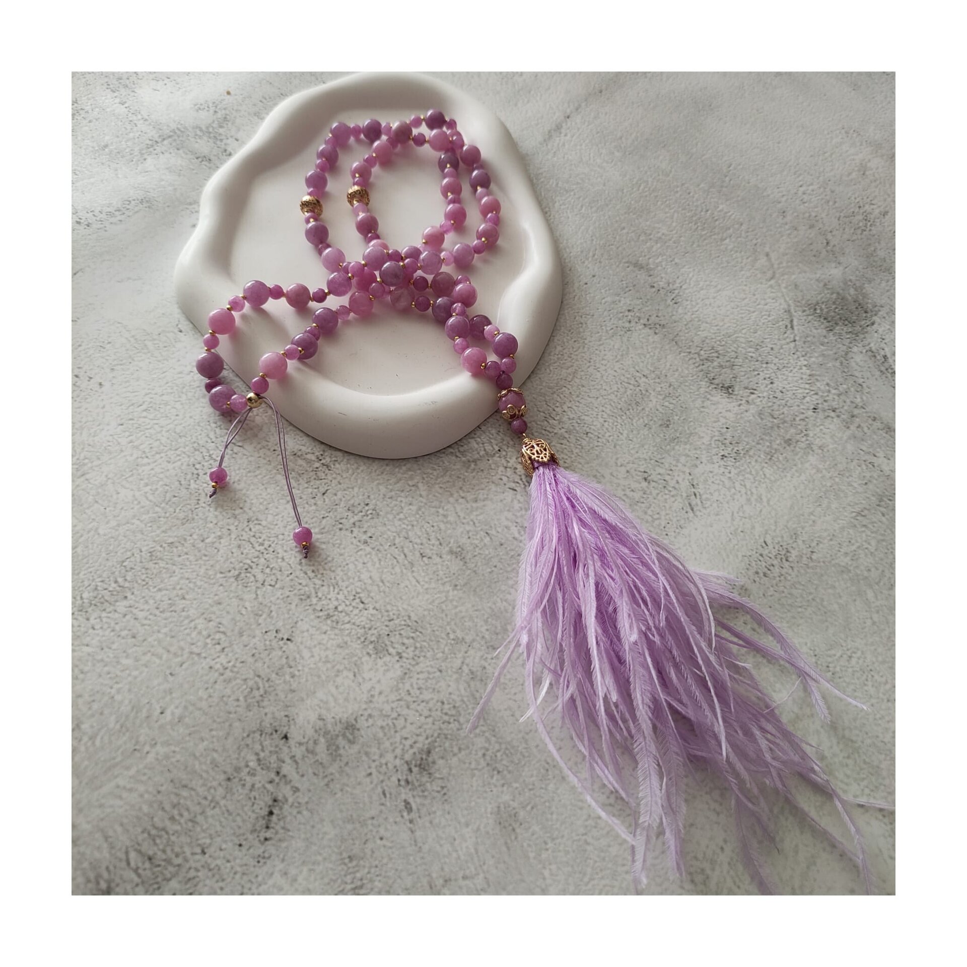 Collar de Plumas de Avestruz - 2