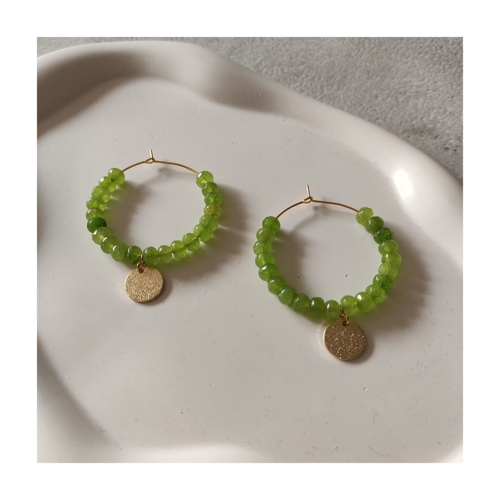 Pendientes aros y bolas - 4