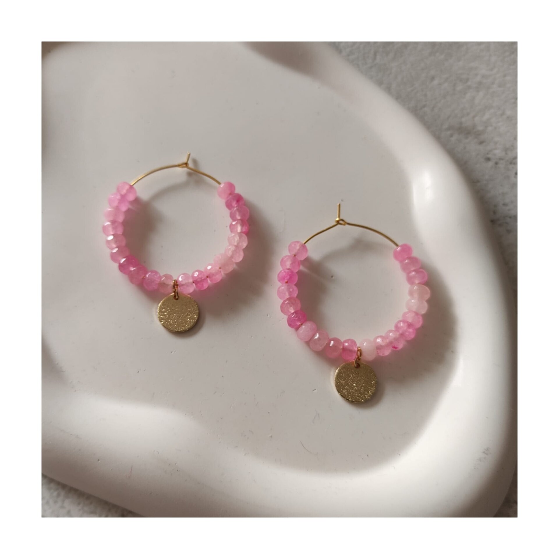 Pendientes aros y bolas - 3