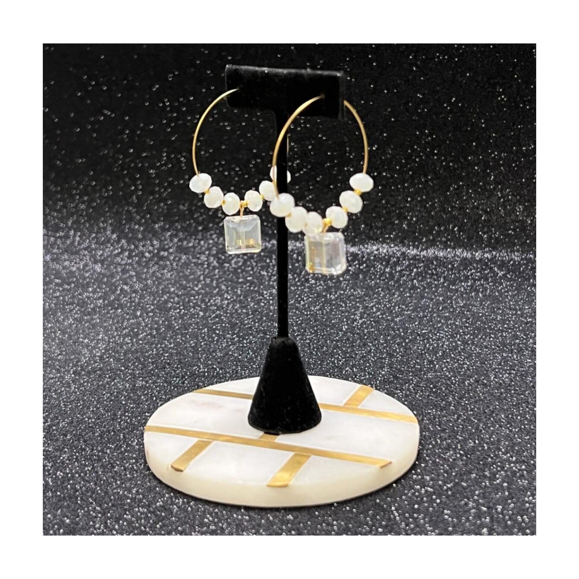 Pendientes aros y bolas - 5